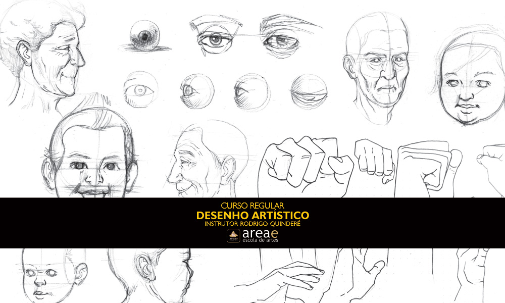 Curso de desenho art&iacute;stico.