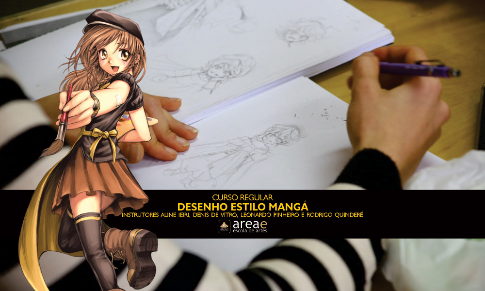 Curso de desenho estilo mang&aacute;.