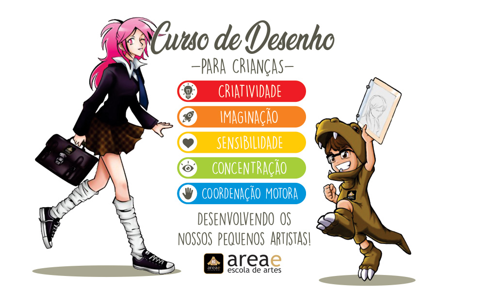 Curso de desenho para crian&ccedil;as. (Desenho infantil)