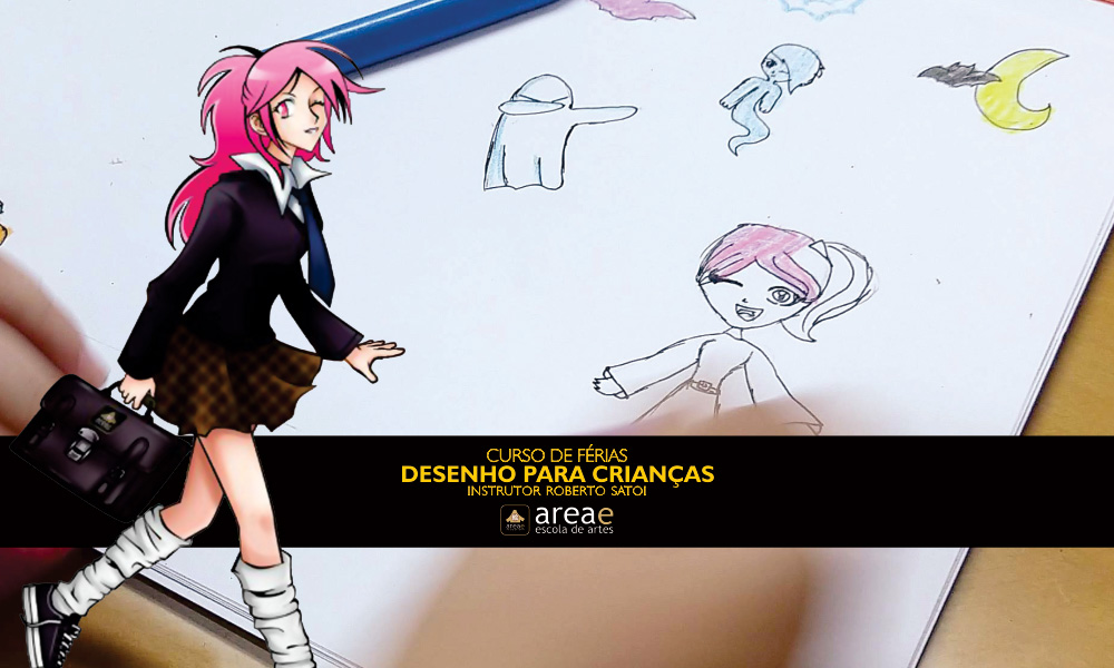 Curso de desenho para crian&ccedil;as